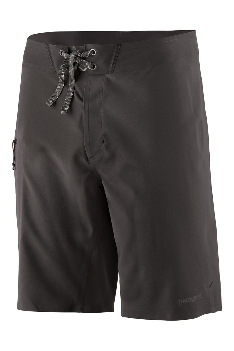 Stretch Hydroflow Board Shorts, Main, color, INK BLACK