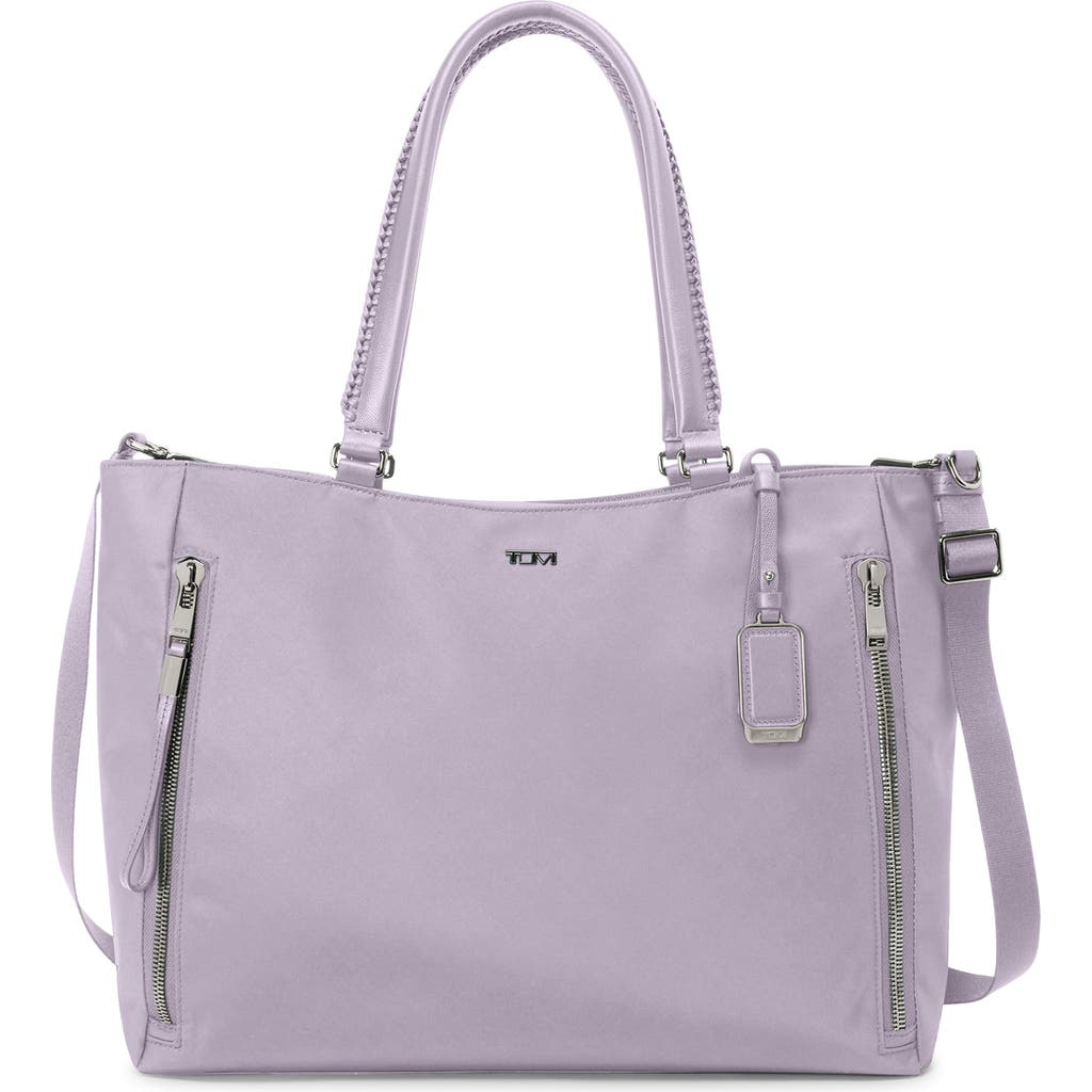Tumi Voyageur Valetta Large Tote In Purple