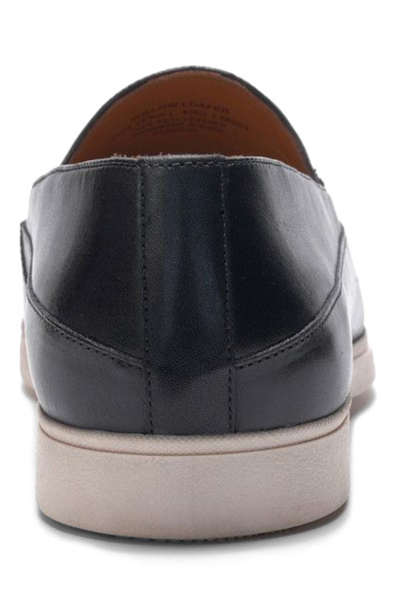 A. Veer Willow Loafer, Alternate, color, Black Leather