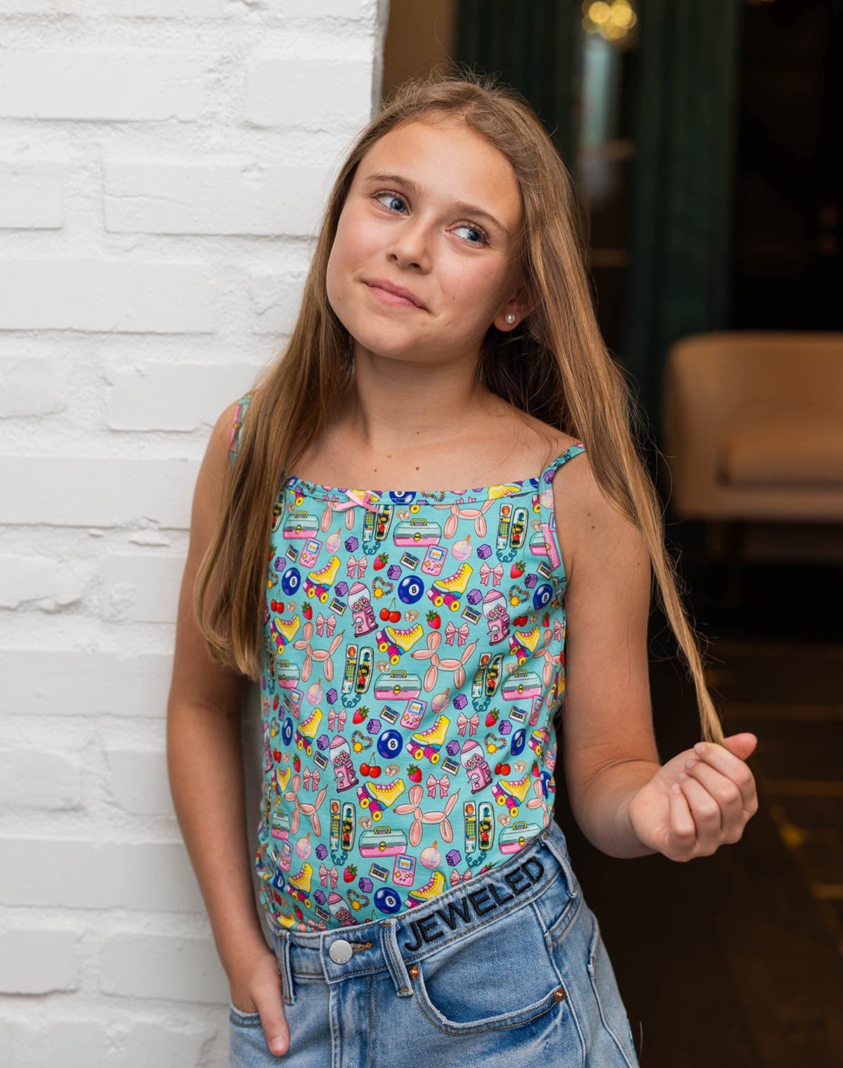 Sunshine Society Girls' 90's Girl Cami | Nordstrom