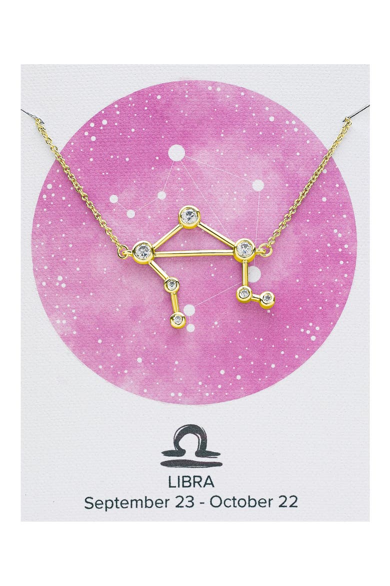 Constellation Necklace, Alternate, color, GOLD - LIBRA