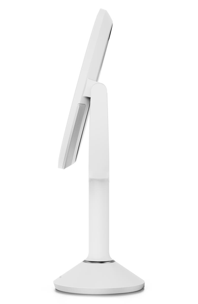 simplehuman Sensor Mirror Trio, Alternate, color, White Steel