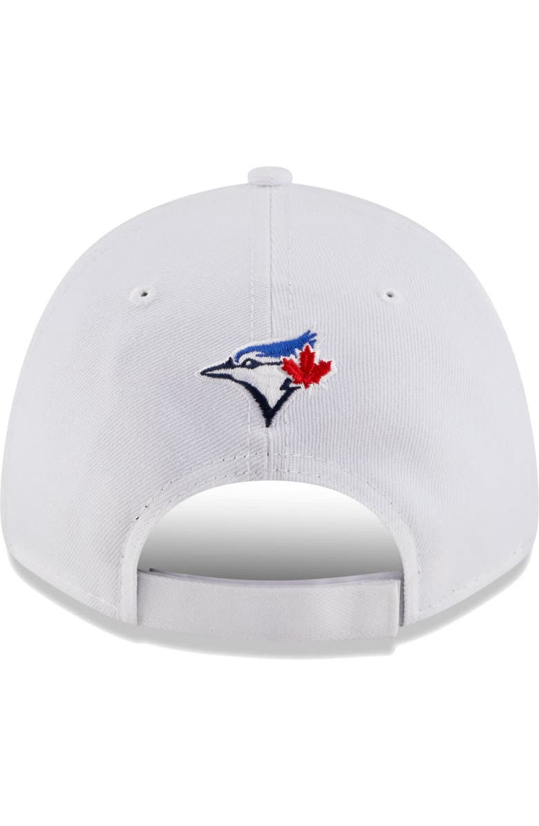 New Era Men's New Era White Toronto Blue Jays League II 9FORTY Adjustable Hat, Alternate, color,
