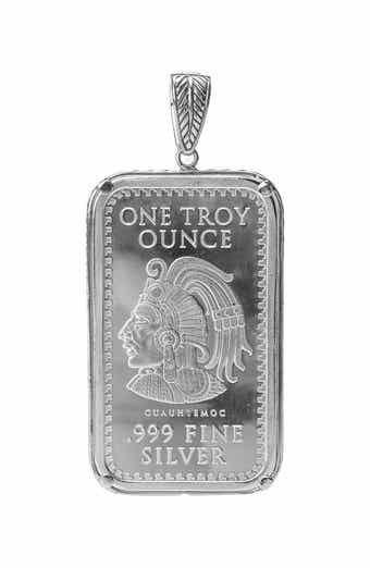Aztec Ingot Sterling Silver Enhancer