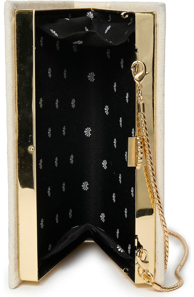 Lele Sadoughi The New Wizard Of Oz Book Clutch, Alternate, color, Yellow Brick