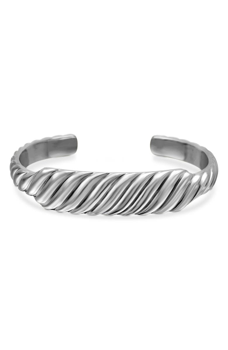 David Yurman Sculpted Cable Contour Cuff Bracelet, 13mm, Alternate, color, 