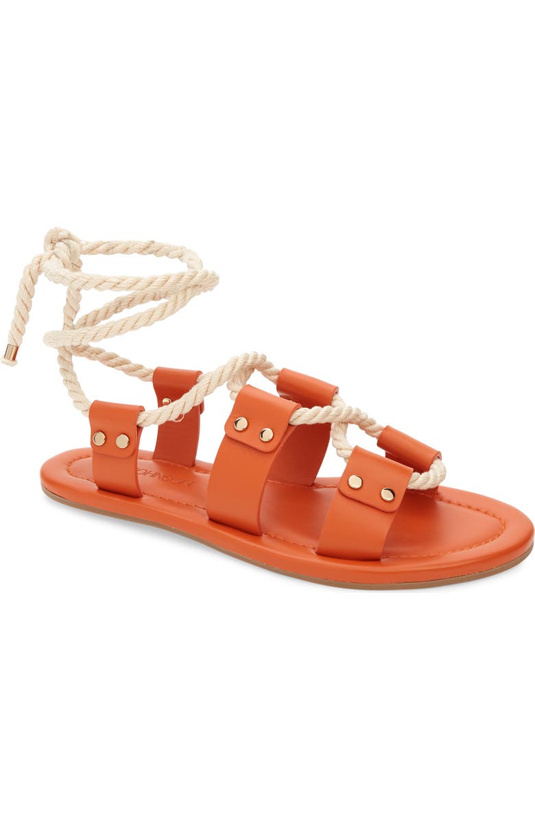 Ulla Johnson Rope Ankle Tie Sandal, Main, color,