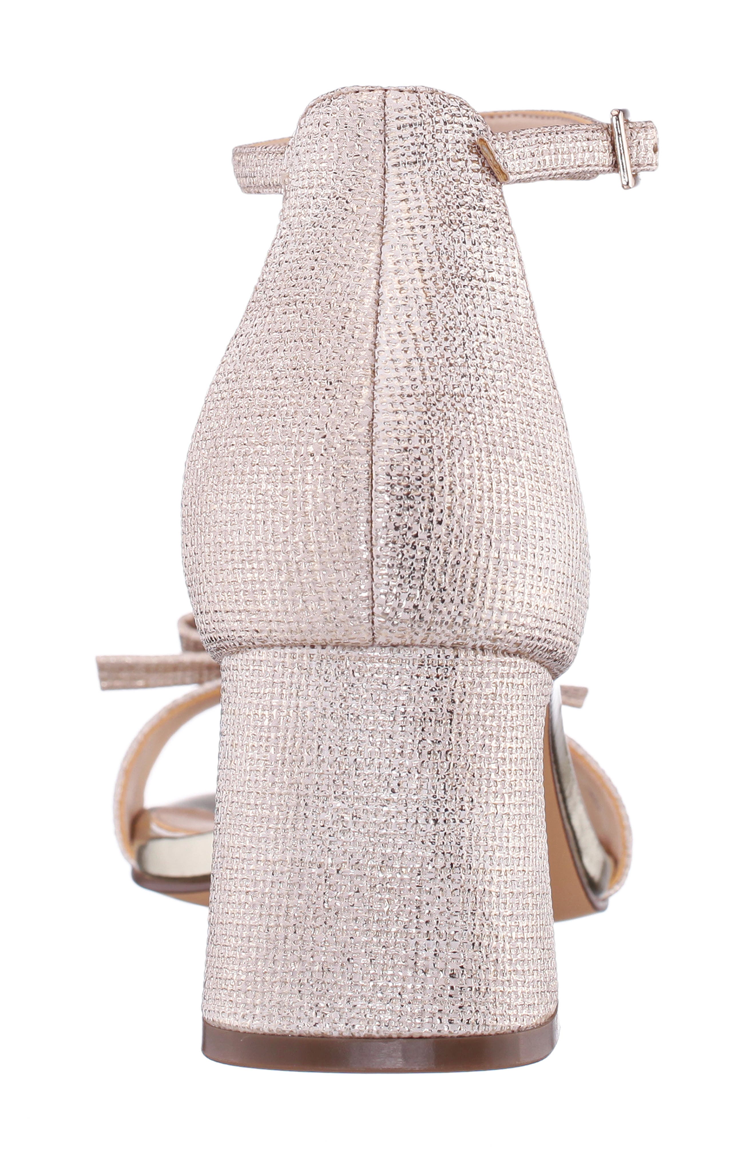 Bia Ankle Strap Sandal, Alternate, color, PLATINO