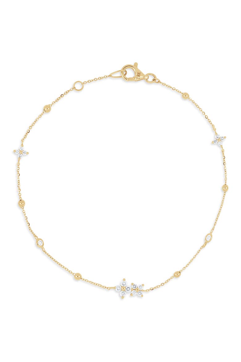 Monaco 18k Gold Diamond Bracelet, Main, color, 18K YELLOW GOLD