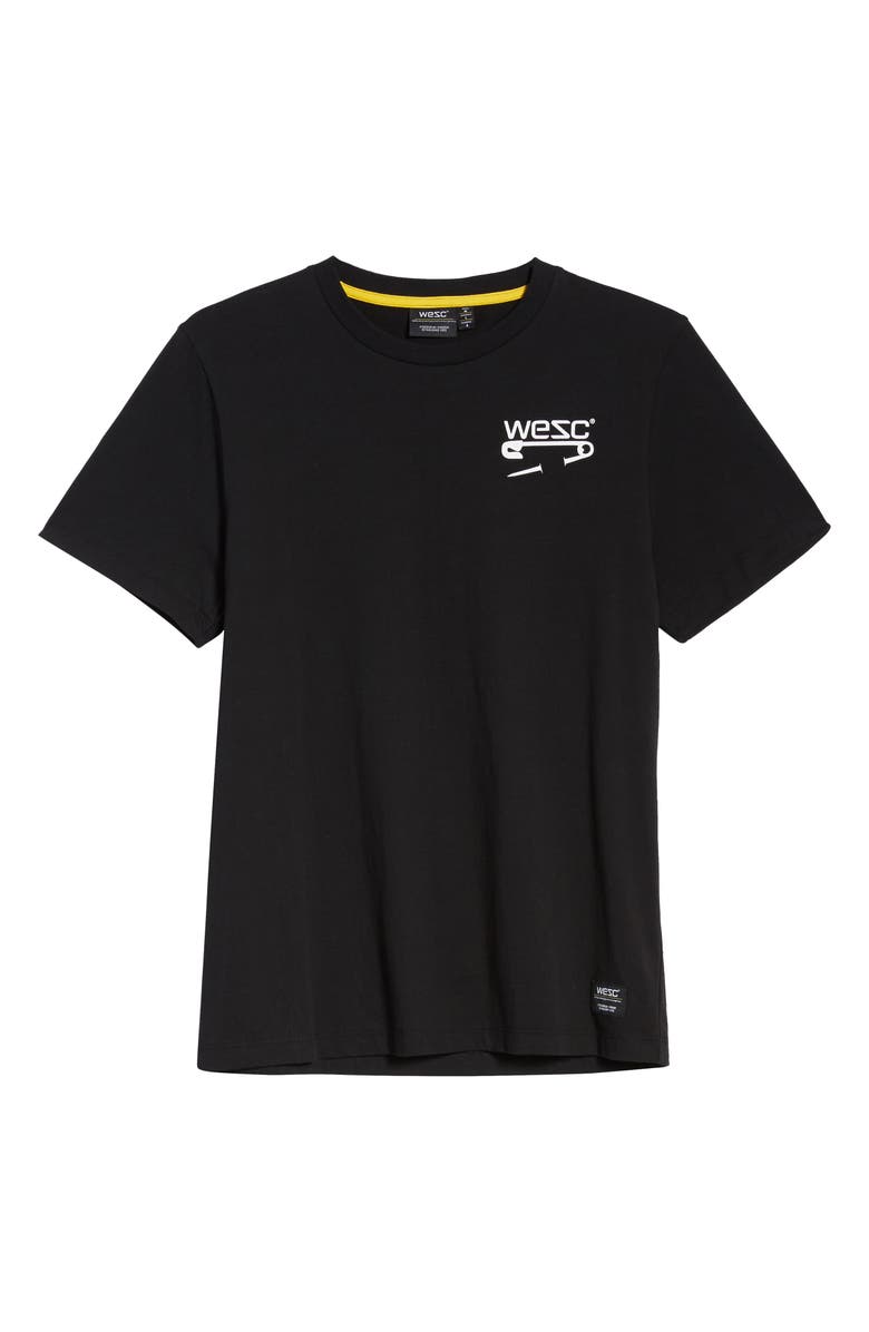 WeSC Max Safety Pin T-Shirt, Alternate, color,