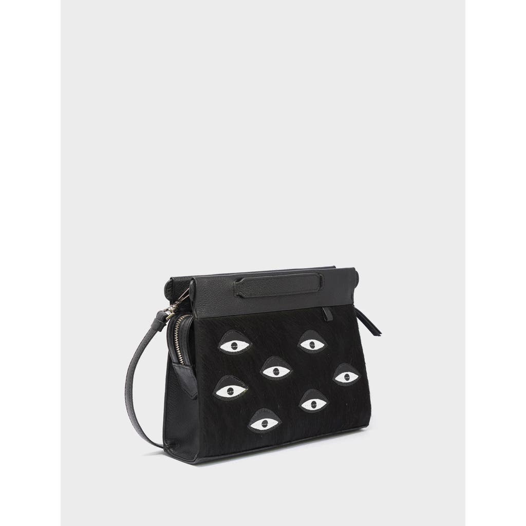 Min & Mon Vali Crossbody Small Leather Bag In Black