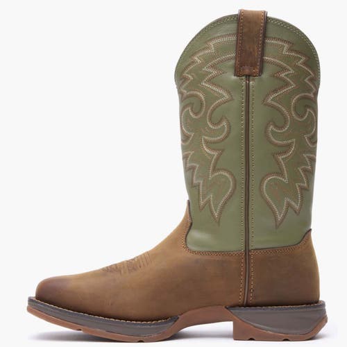 Durango Coffee & Cactus Pullon Western Boot In Brown