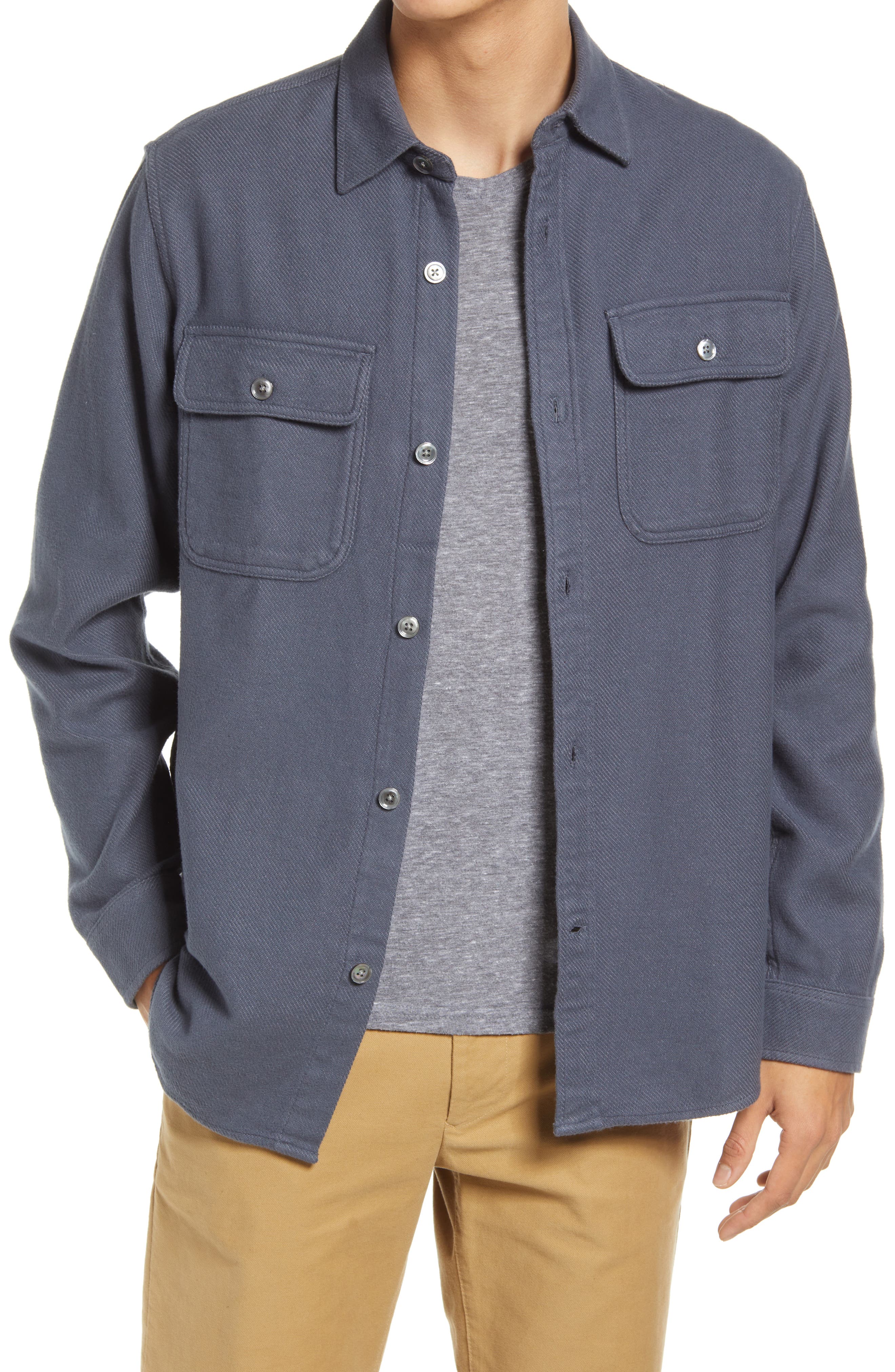 NN07 Alf 5146 Flannel Button-Down Shirt