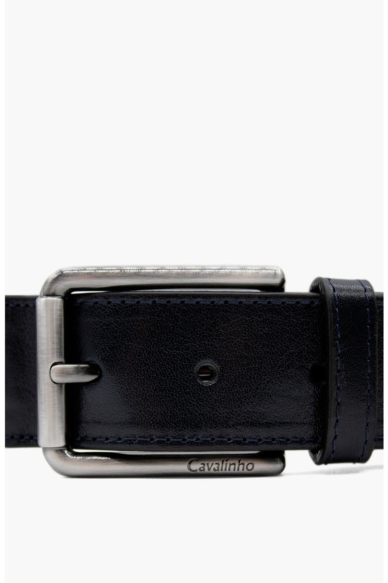 El Estribo 545 Sporty Belt, Alternate, color, Navy