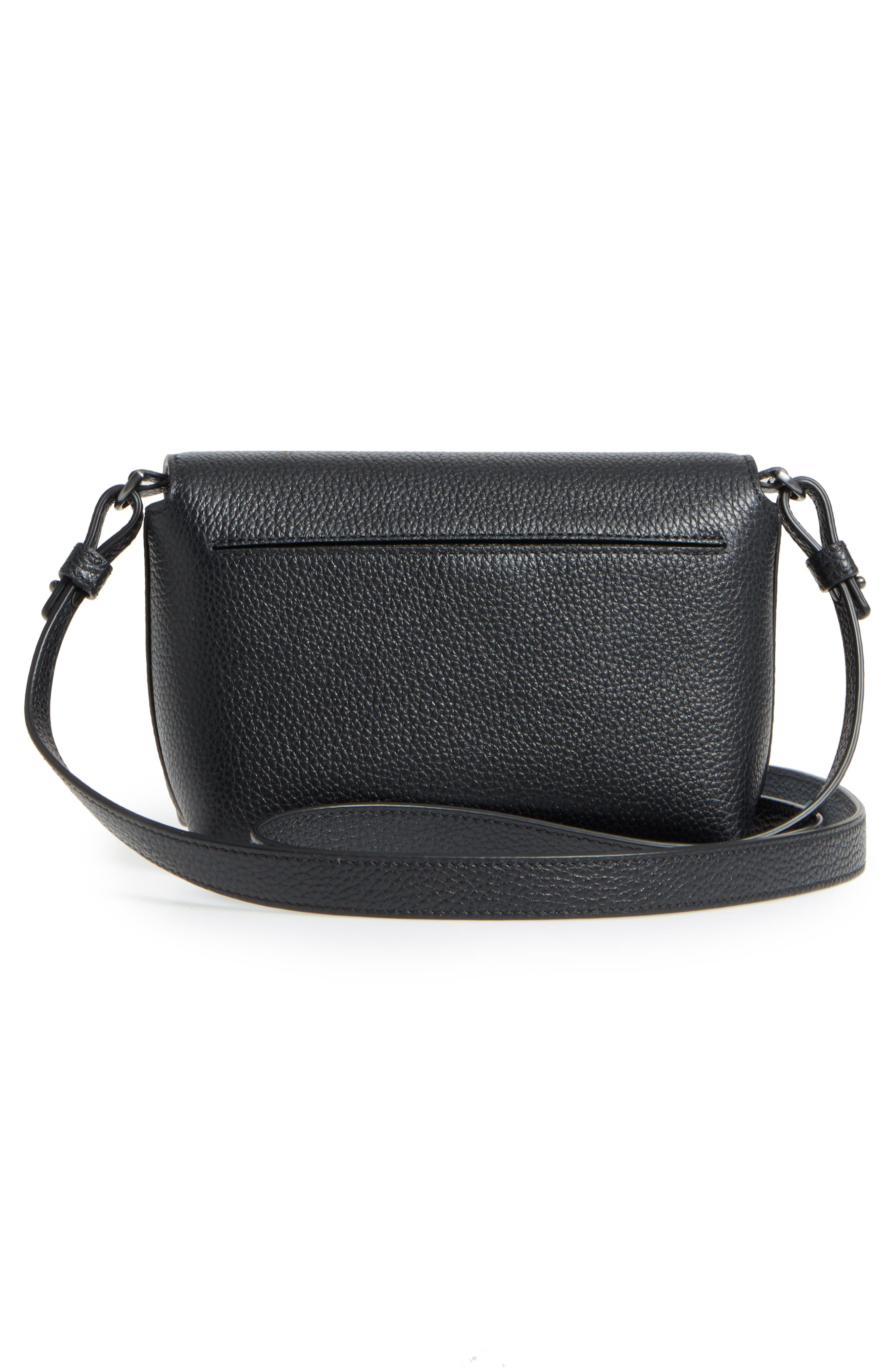 Akris Little Anouk Leather Crossbody Bag, Alternate, color, 