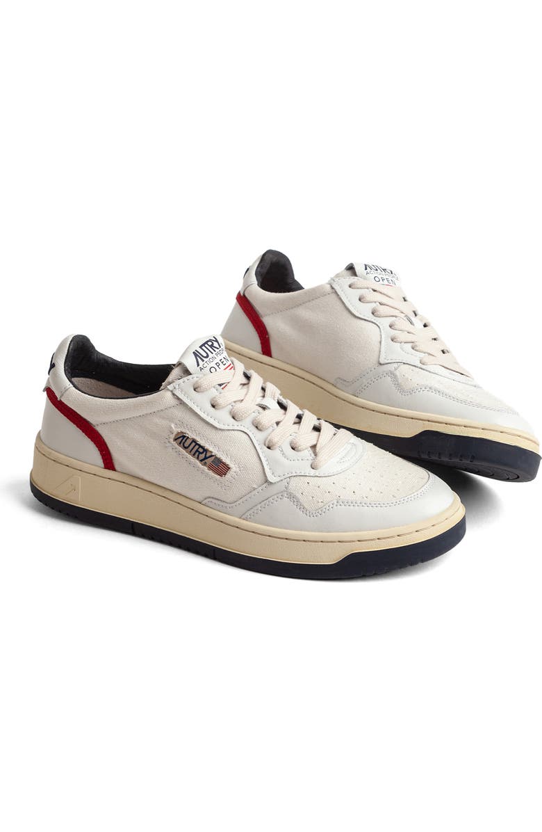 AUTRY Open Low Top Sneaker, Alternate, color, Leather Capsule