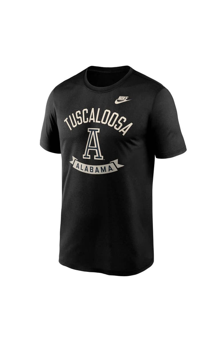 Nike Men's Nike Black Alabama Crimson Tide Fashion Hometown Legend Dri-FIT T-Shirt, Alternate, color, Black