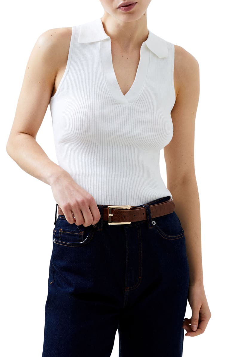 French Connection Cosysoft Sleeveless Sweater, Main, color,