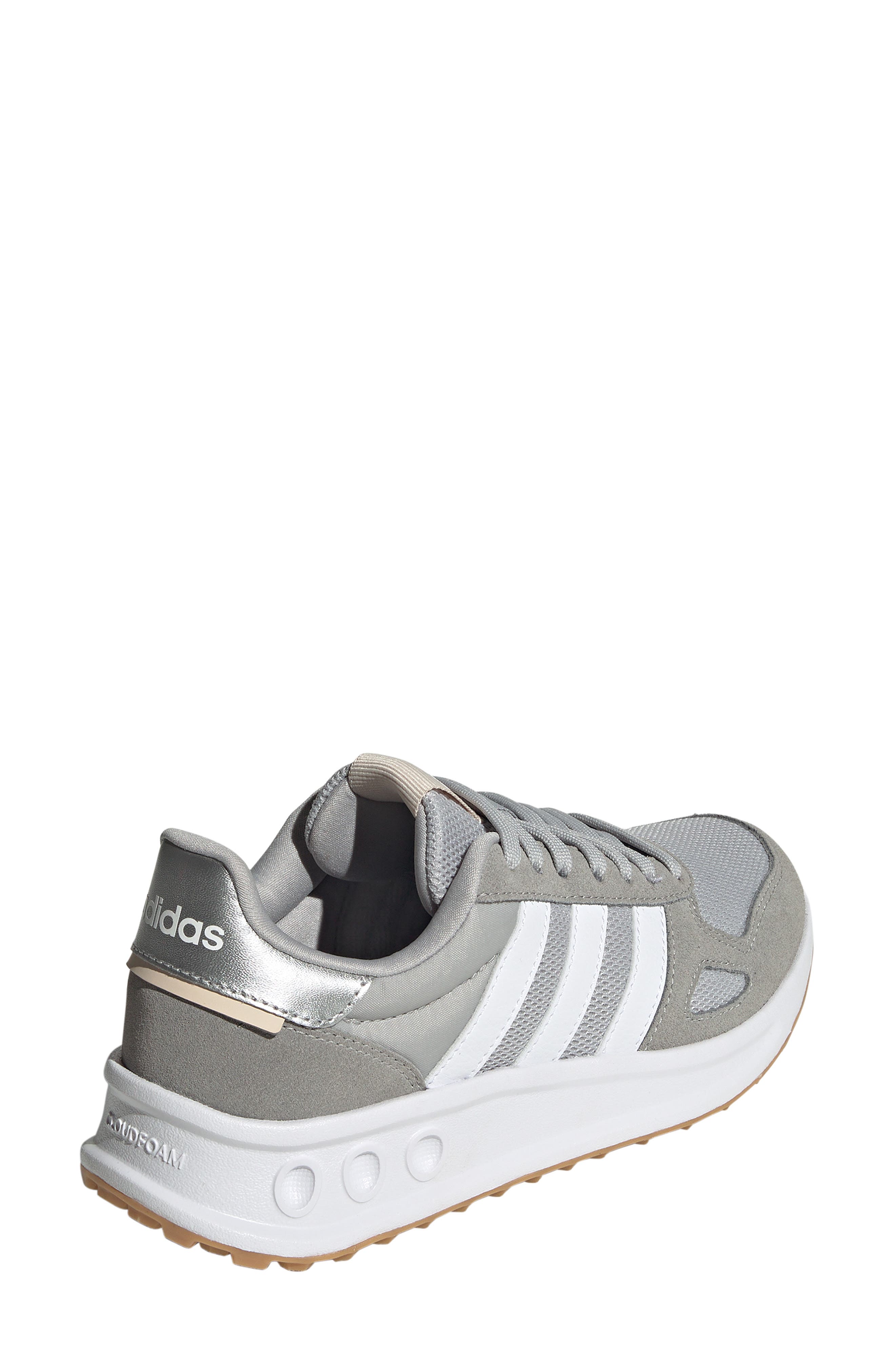 adidas Run 84 Sneaker, Alternate, color, Grey/ White/ Matte Silver