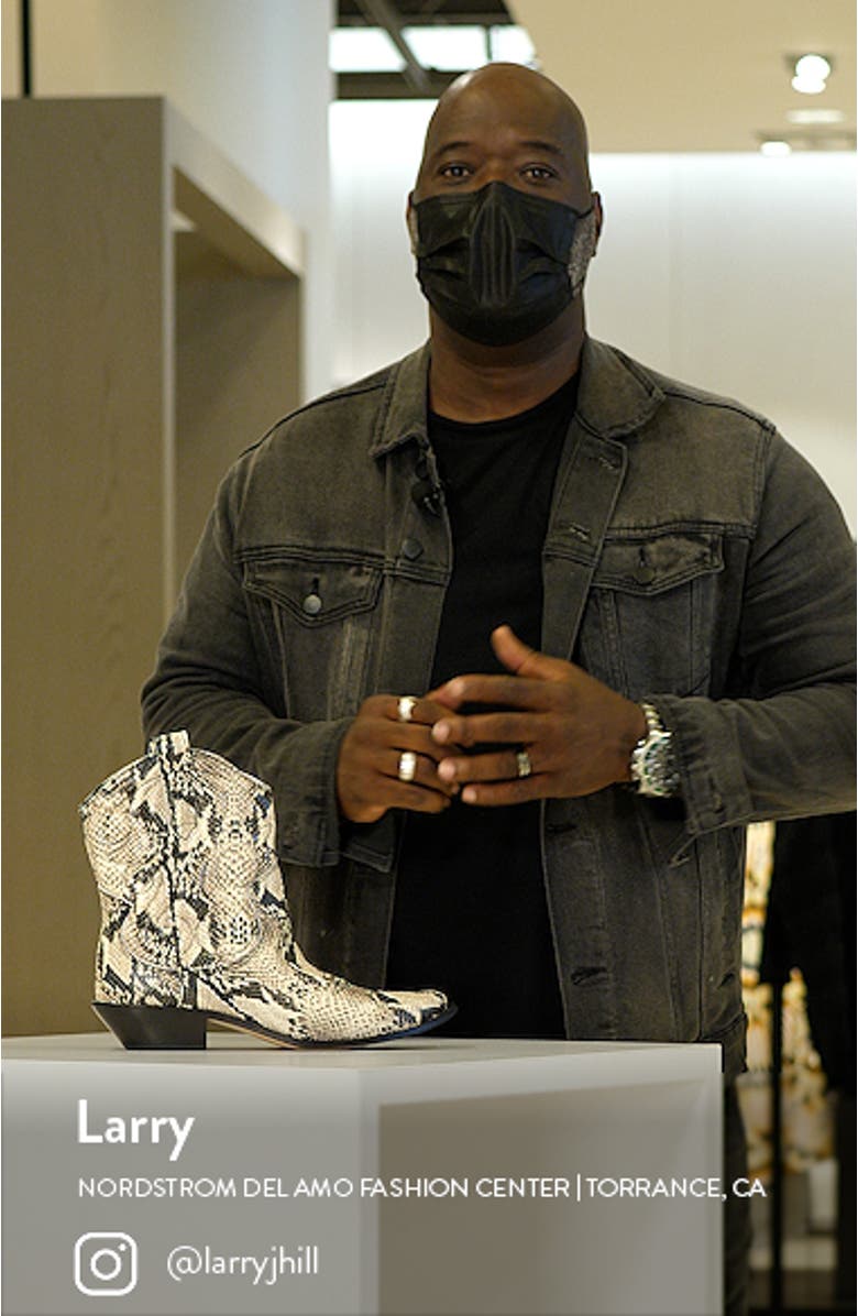 Zachy Short Western Boot, sales video thumbnail