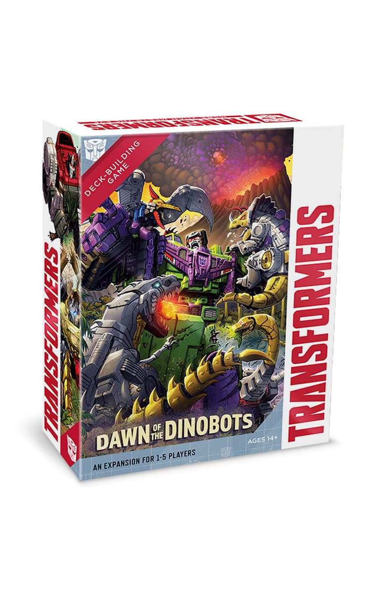 Renegade Game Studios Transformers Deckbuilding Game Dawn Of The Dinobots Expansion, Main, color,