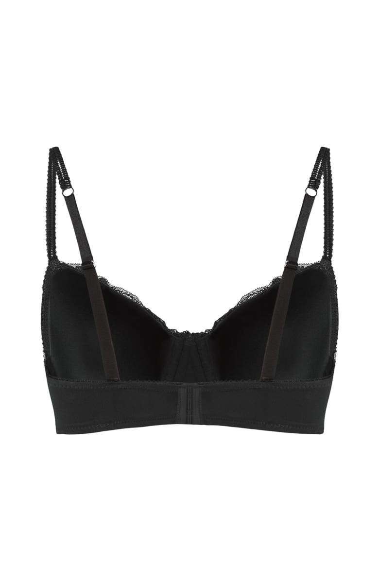 Hunkemöller Secret Lace Padded Underwired Bra, Alternate, color, Black