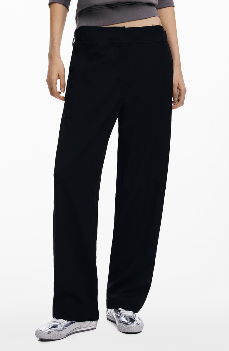 Desigual Straight Leg Utility Pants, Main, color, 