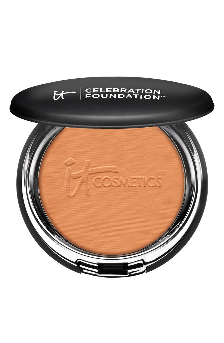 IT Cosmetics Celebration Foundation Full Coverage Anti-Aging Hydrating Powder Foundation, Main, color, Rich (W)