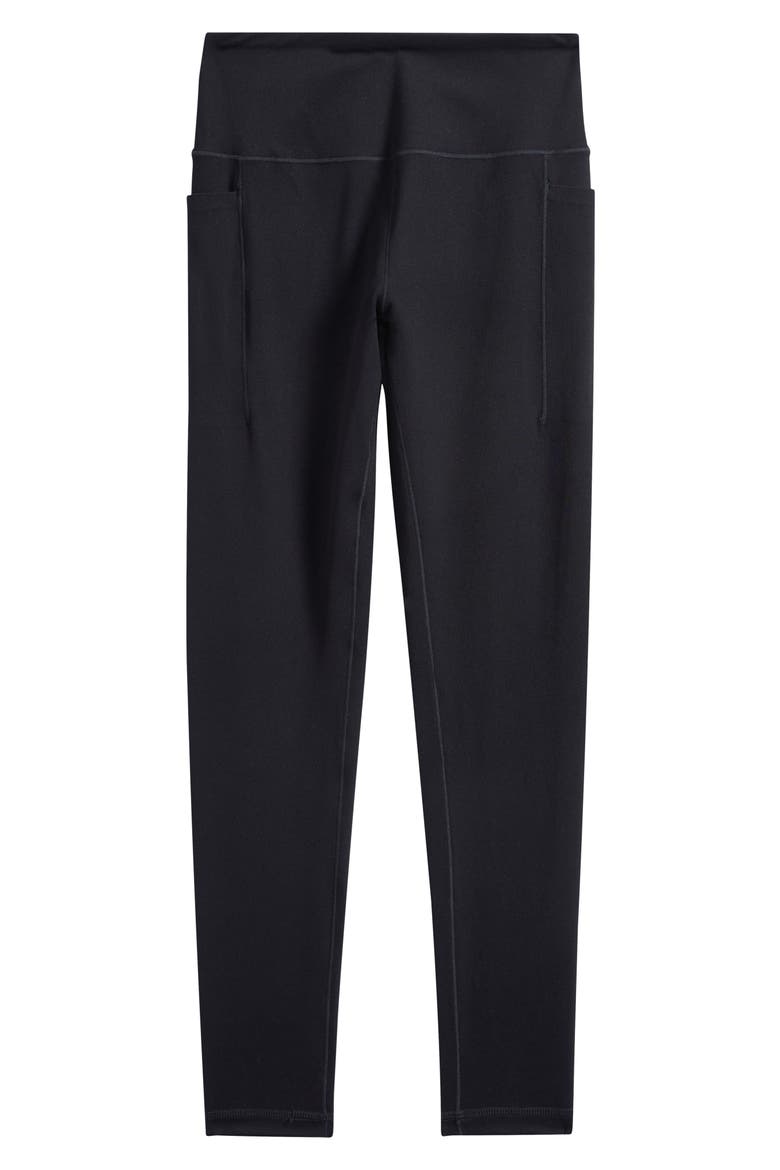 Kids' Live By High Waist Leggings, Main, color, BLACK