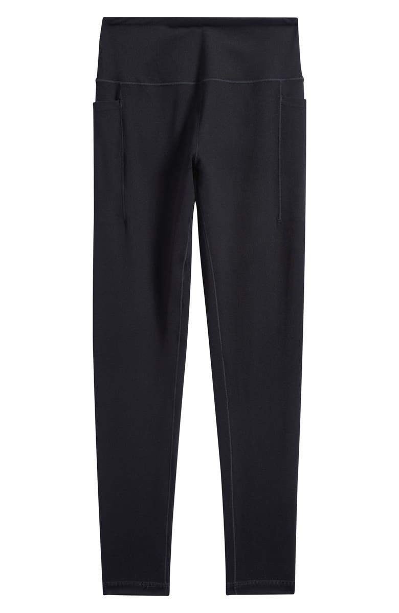 Zella Girl Kids' Live By High Waist Leggings, Main, color, Black