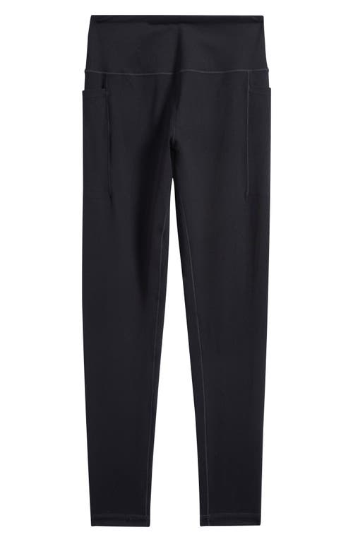 Zella Girl Kids' Live By High Waist Leggings in Black at Nordstrom, Size Large