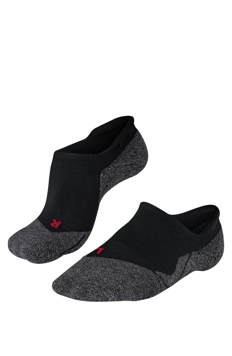 Falke RU3 Comfort Invisible Running Socks, Main, color, Black-Mix