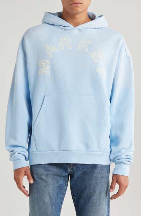 Starry Arc Logo Cotton Graphic Hoodie
