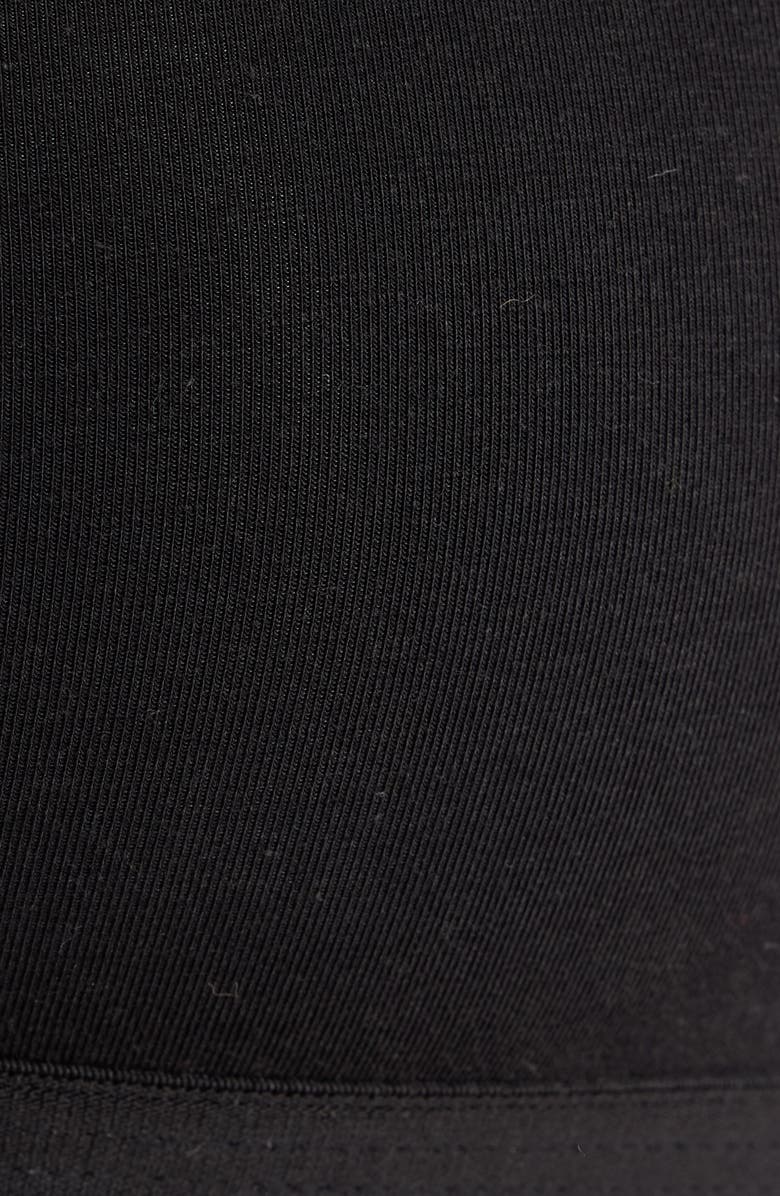 Calvin Klein Icon Pride Cotton Blend Bralette, Alternate, color, Black