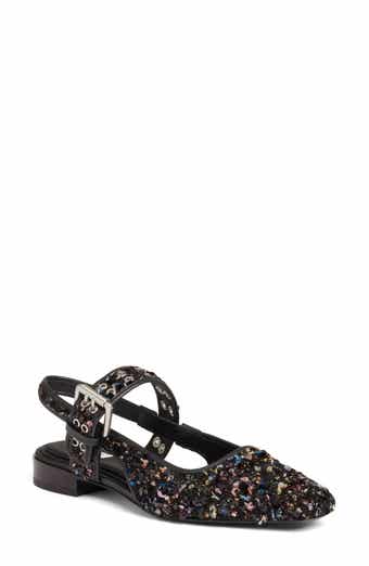 Ganni Chunky Buckle Slingback Ballerina Flat (Women) | Nordstrom Ganni Chunky Buckle Slingback Ballerina Flat (Women) | Nordstrom