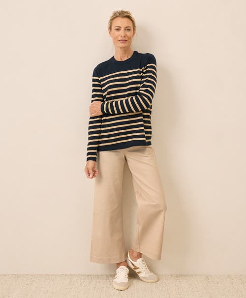 Pact Organic Cotton Classic Fine Knit Crew Sweater In Black