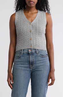 Love By Design Brea Button Front Vest