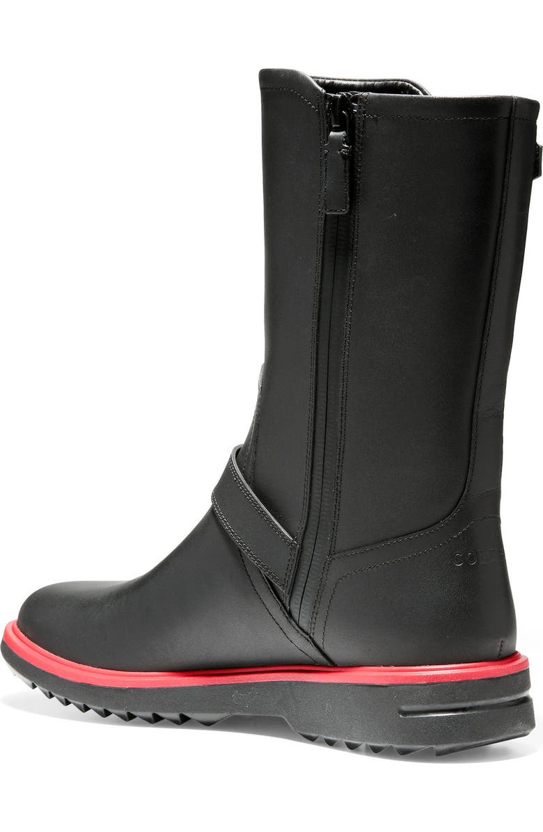 Cole Haan Millbridge Waterproof Moto Boot, Alternate, color,