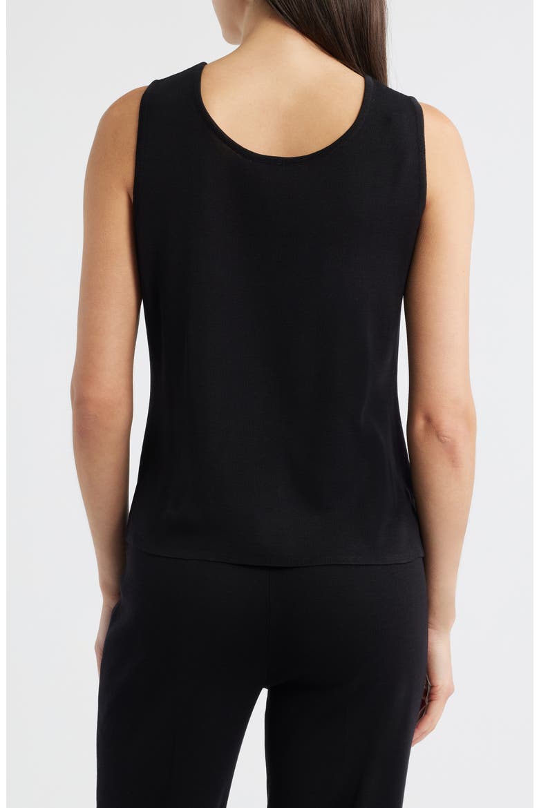 Scoop Neck Tank, Alternate, color, BLACK