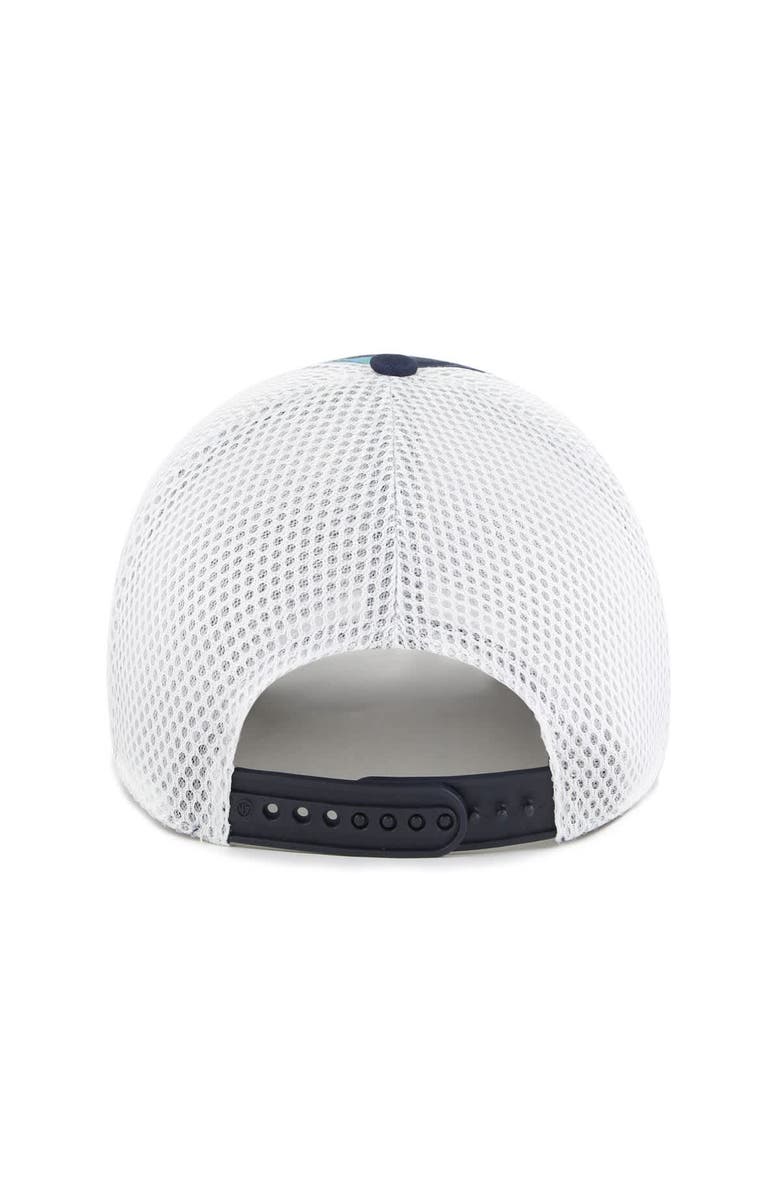 '47 Youth '47  Navy Michigan Wolverines Space Dino Clean Up Adjustable Hat, Alternate, color, 