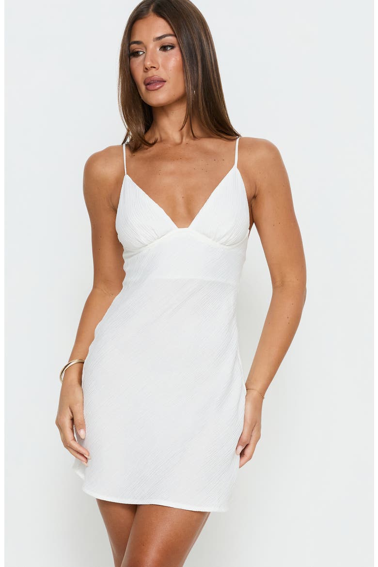 Makaia Minidress, Alternate, color, WHITE