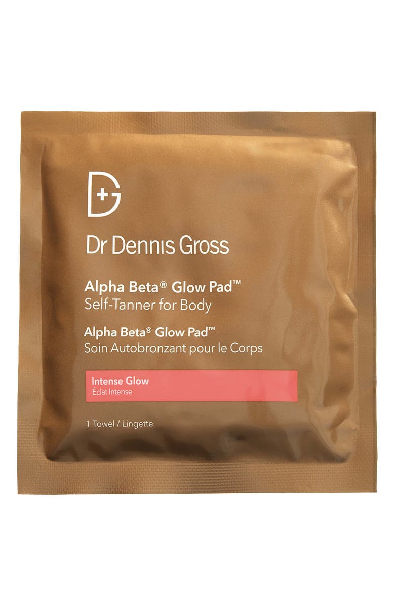 Dr. Dennis Gross Skincare Alpha Beta<sup>®</sup> Glow Pad<sup>®</sup> Self-Tanner for Body, Alternate, color, 