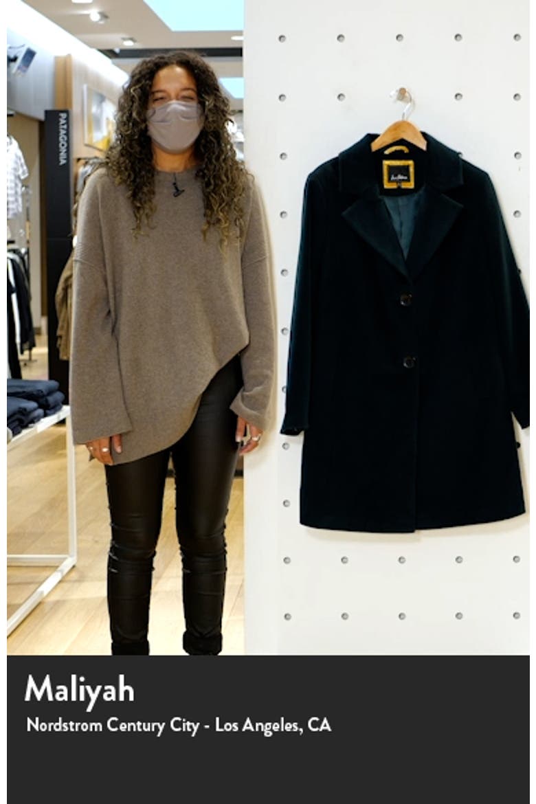 Women's Wool Blend Coat video
