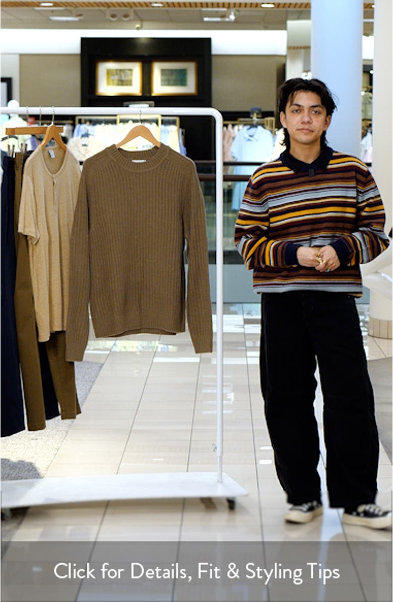 Crewneck Rib Sweater, sales video thumbnail