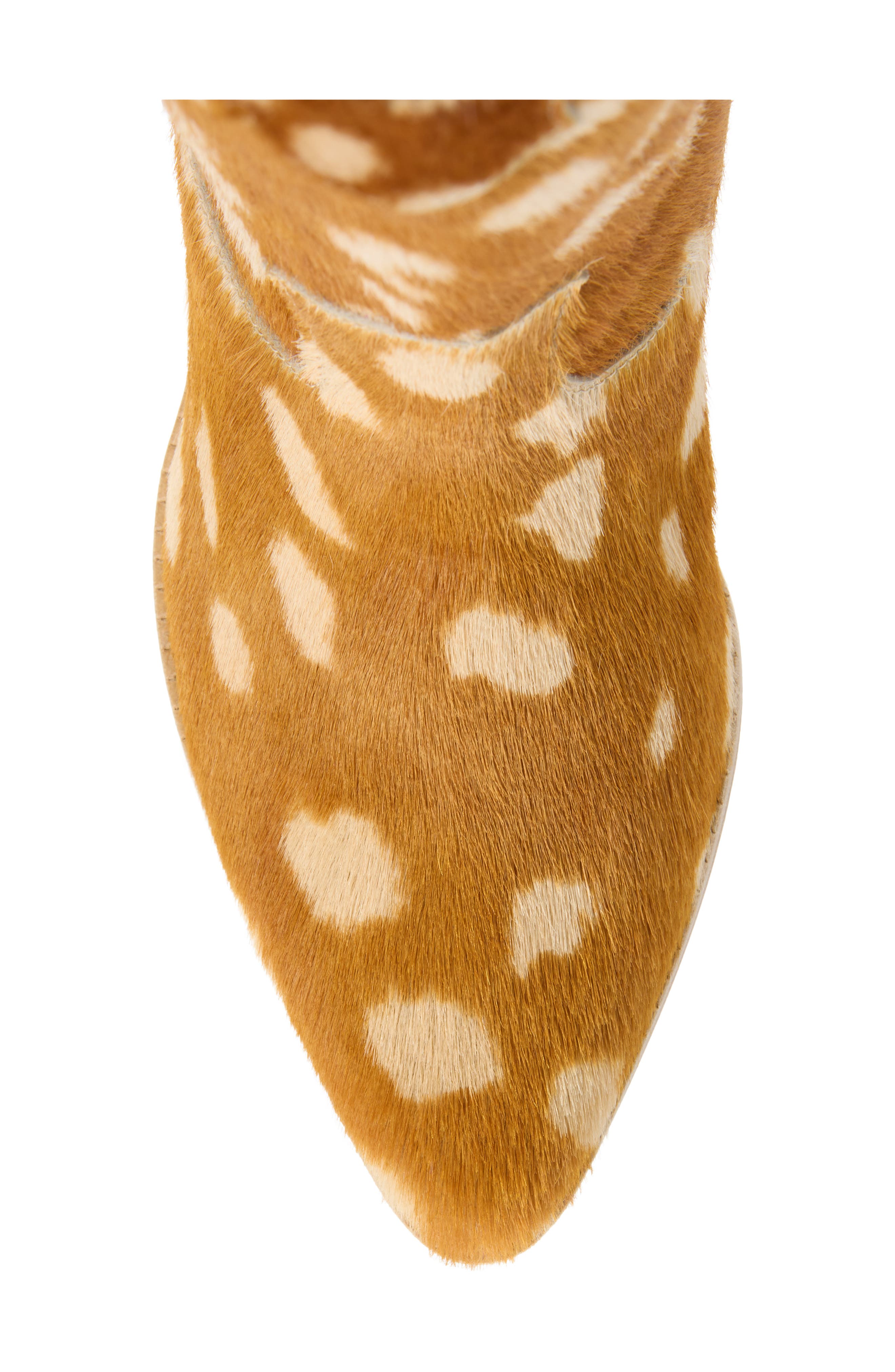 Western Mid Shaft Boot, Alternate, color, SPOTTED HAIRCALF