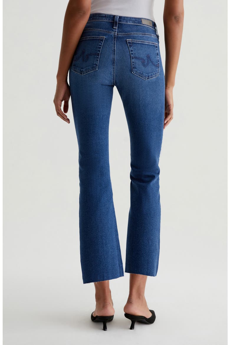Farrah Mid Rise Crop Bootcut Jeans, Alternate, color, LUCERNE