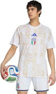 adidas Men's adidas White Italy National Team 2026 Pre-Match Top
