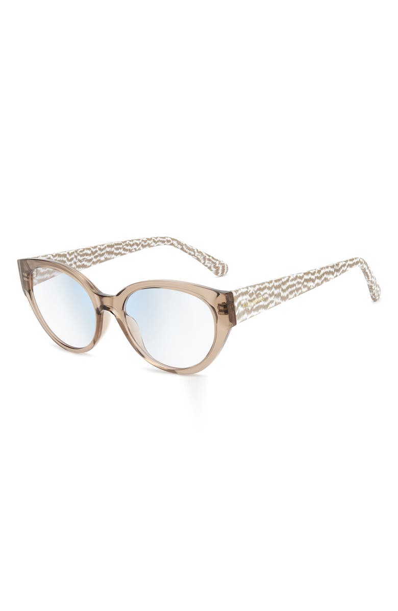 Kate Spade New York Caia 53mm Reading Glasses, Alternate, color,