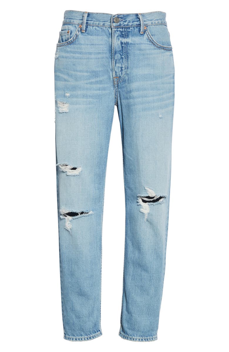 GRLFRND Olivia Ripped Boyfriend Jeans, Alternate, color, 