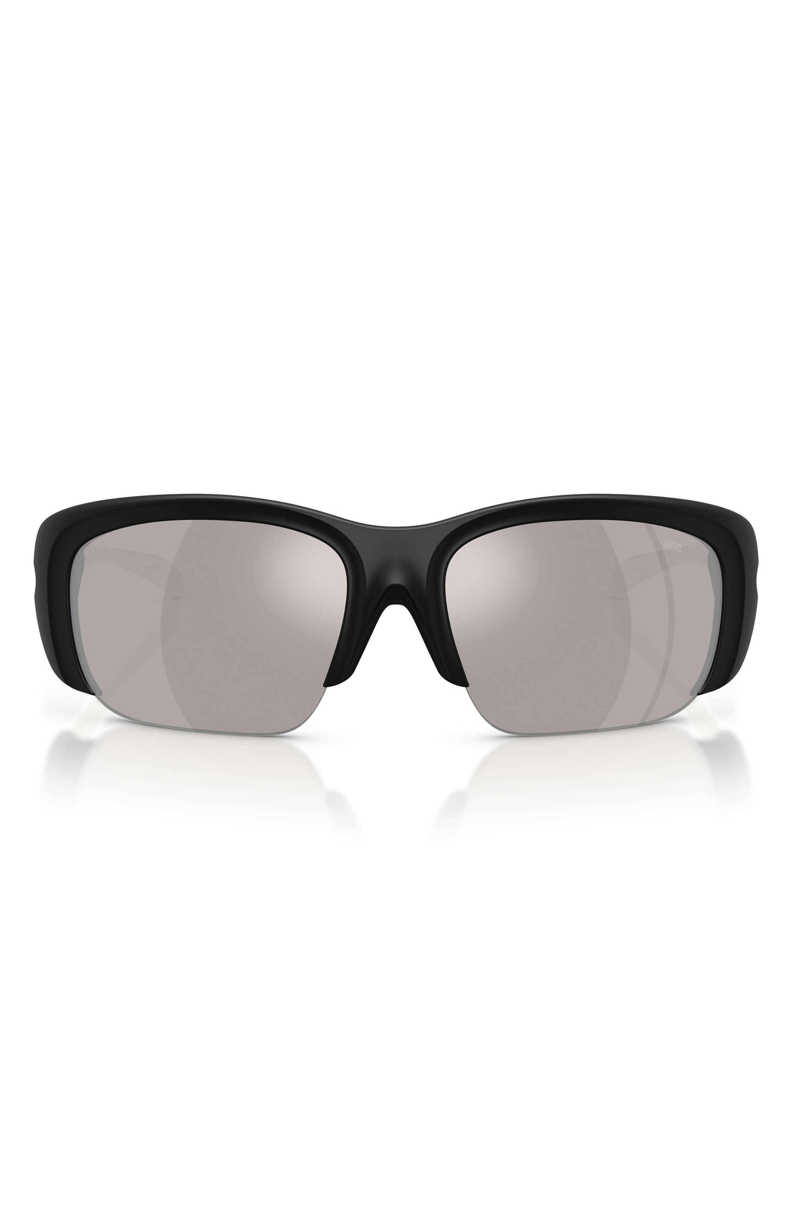 selected BLACK / GREY MIRROR SILVER